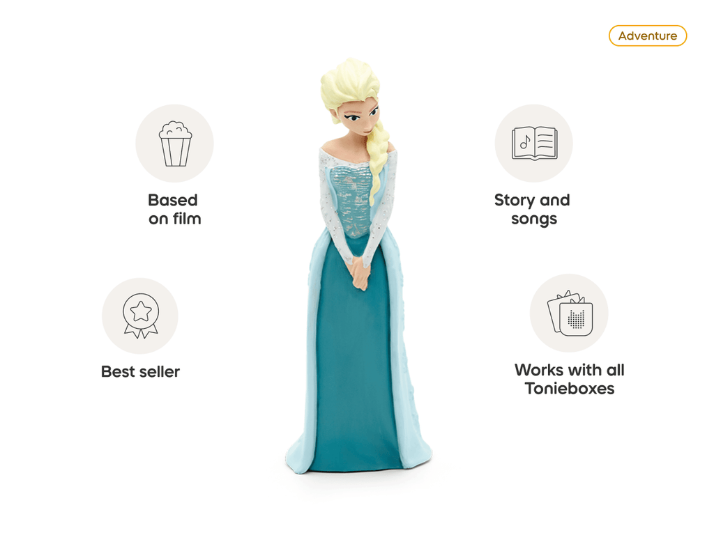 Disney Frozen Toniebox 2 Starter Set Sky Blue Audio Player Collection
