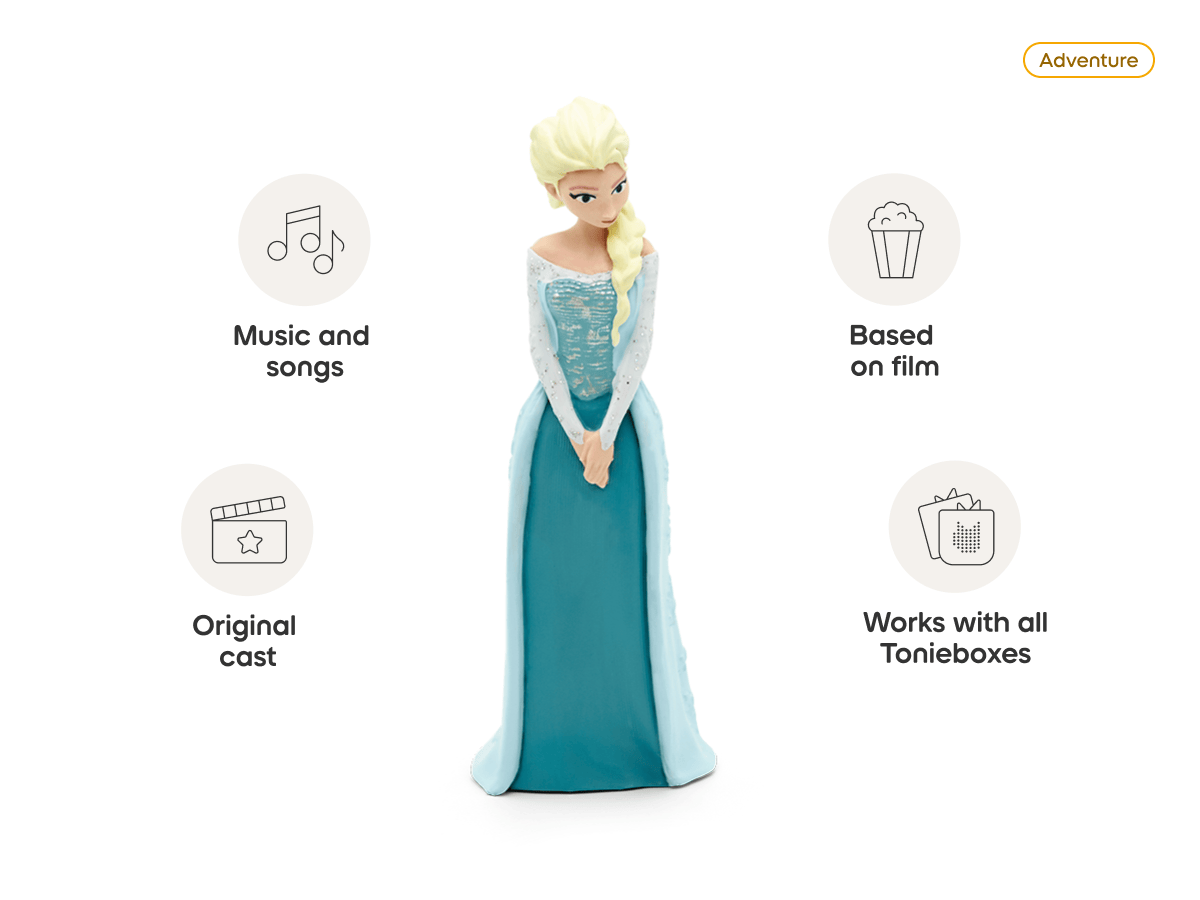 Disney Frozen Una Aventura Congelada Tonie en Español Audio Character