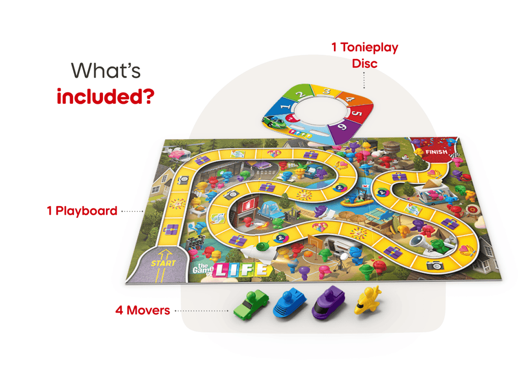 Tonieplay The Game of LIFE Game Audio Character Activity
