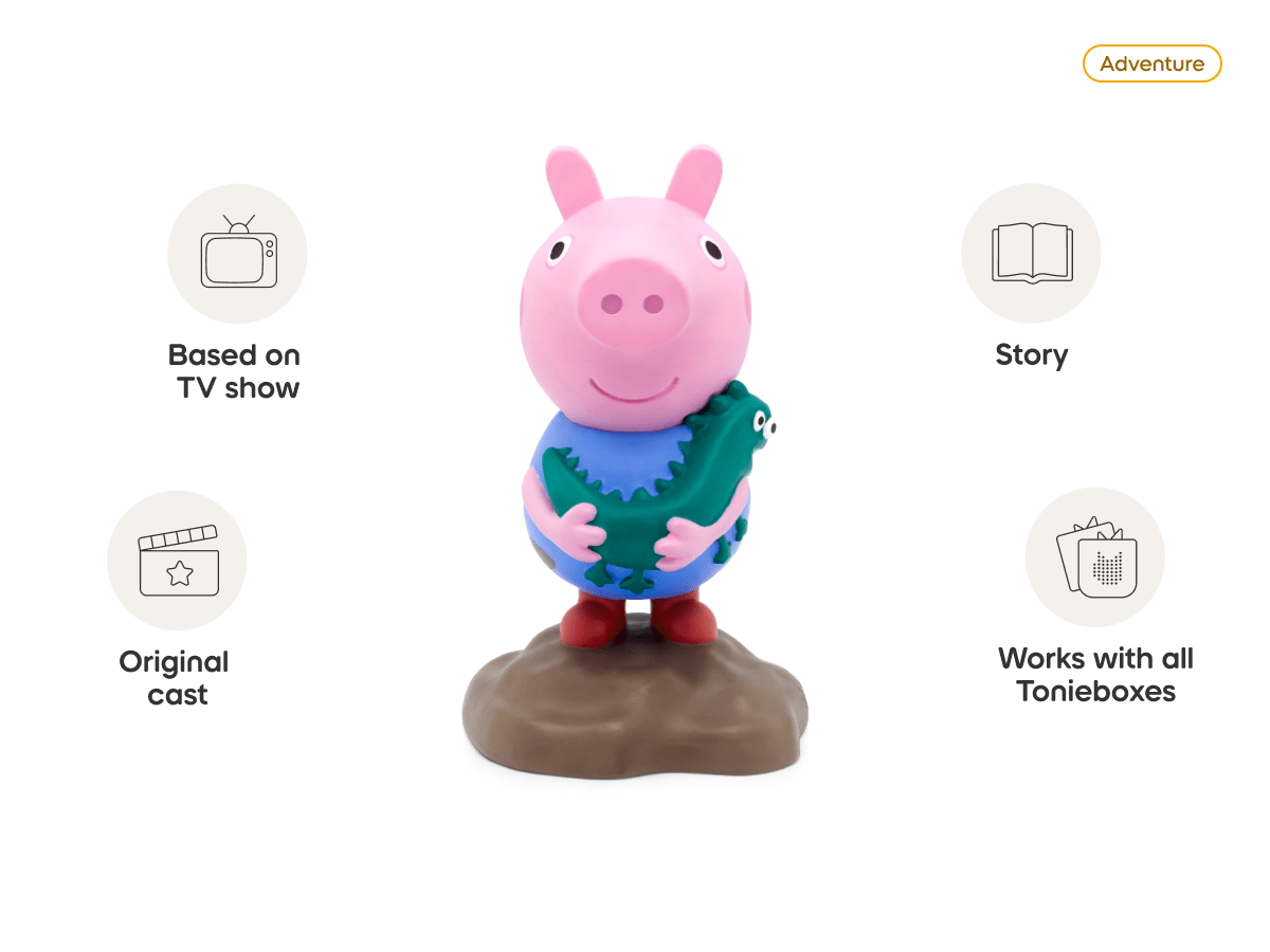 Peppa Pig George Tonie Audio Character