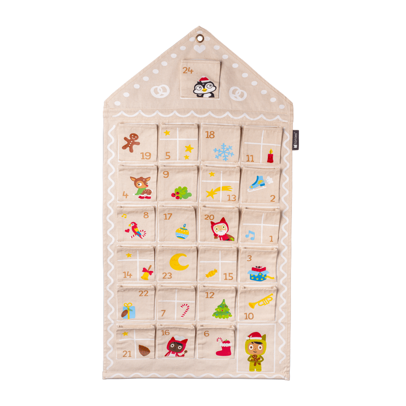 Gingerbread Advent Calendar Holiday Countdown