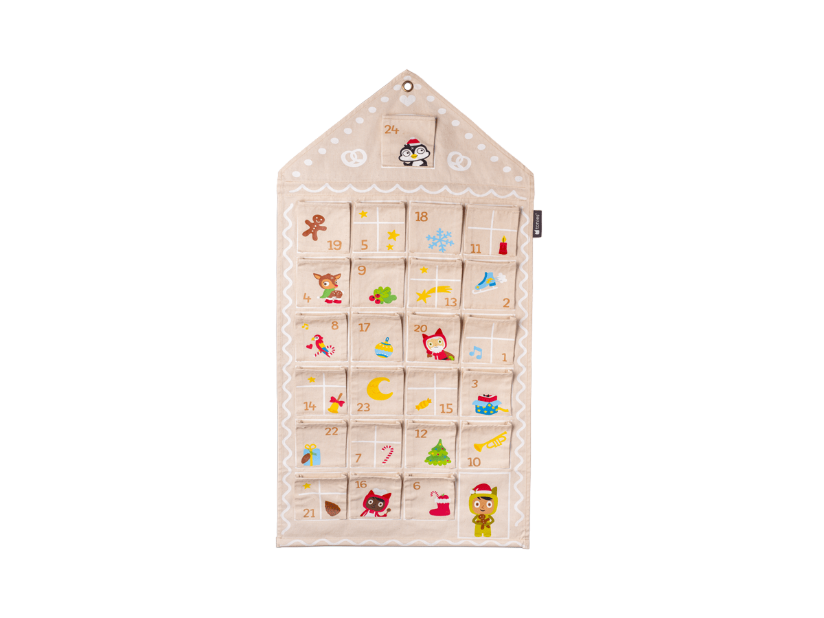 Gingerbread Advent Calendar Holiday Countdown