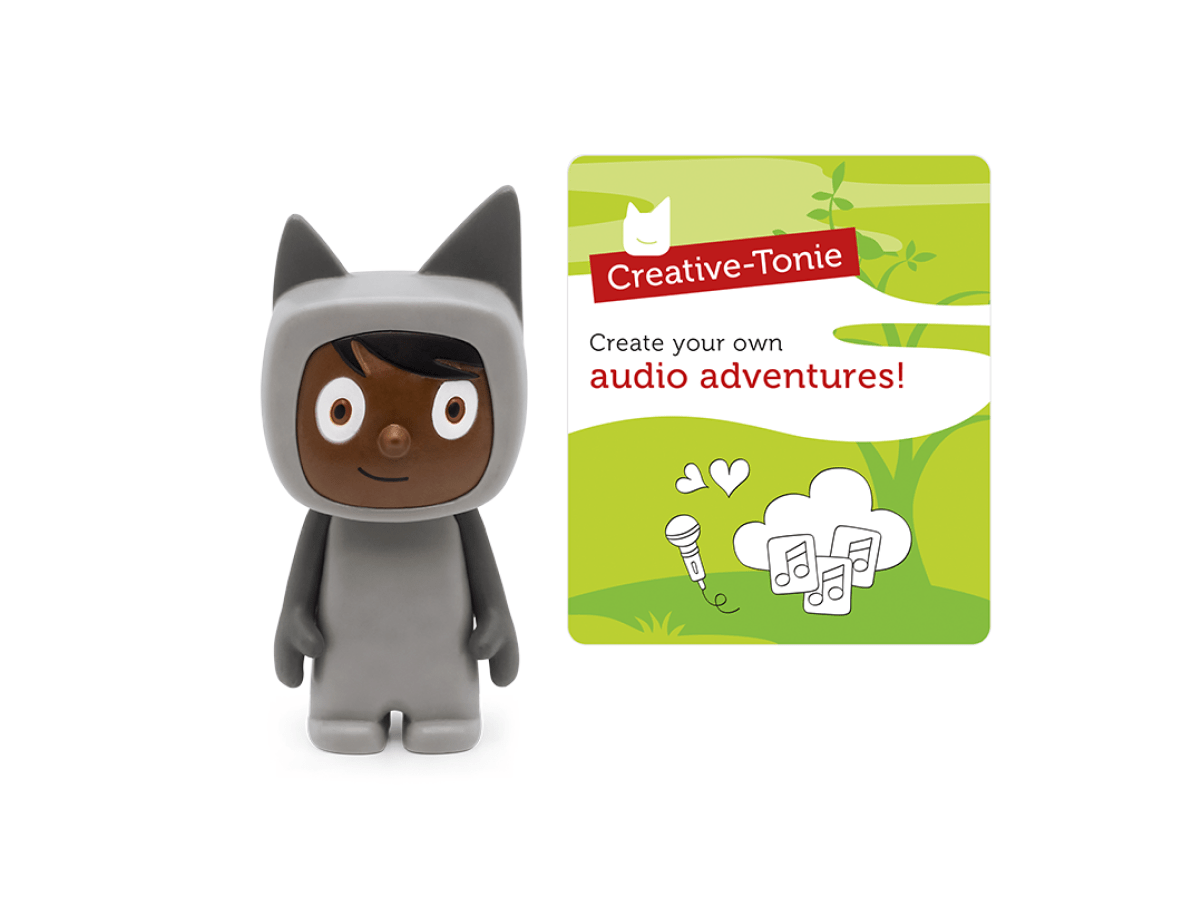 Gray with Dark Hue Creative Tonie Audio Character Recordable