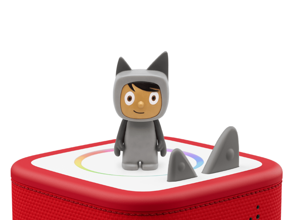 Gray with Medium Hue Creative Tonie Audio Character Recordable