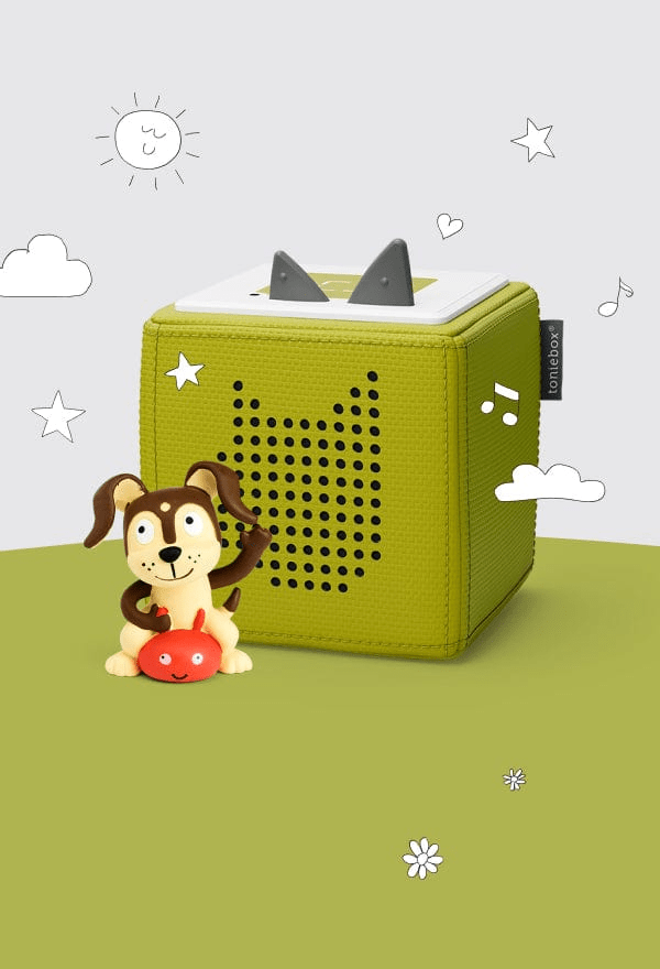 Playtime Puppy Toniebox 1 Starter Set Green Audio Player Collection