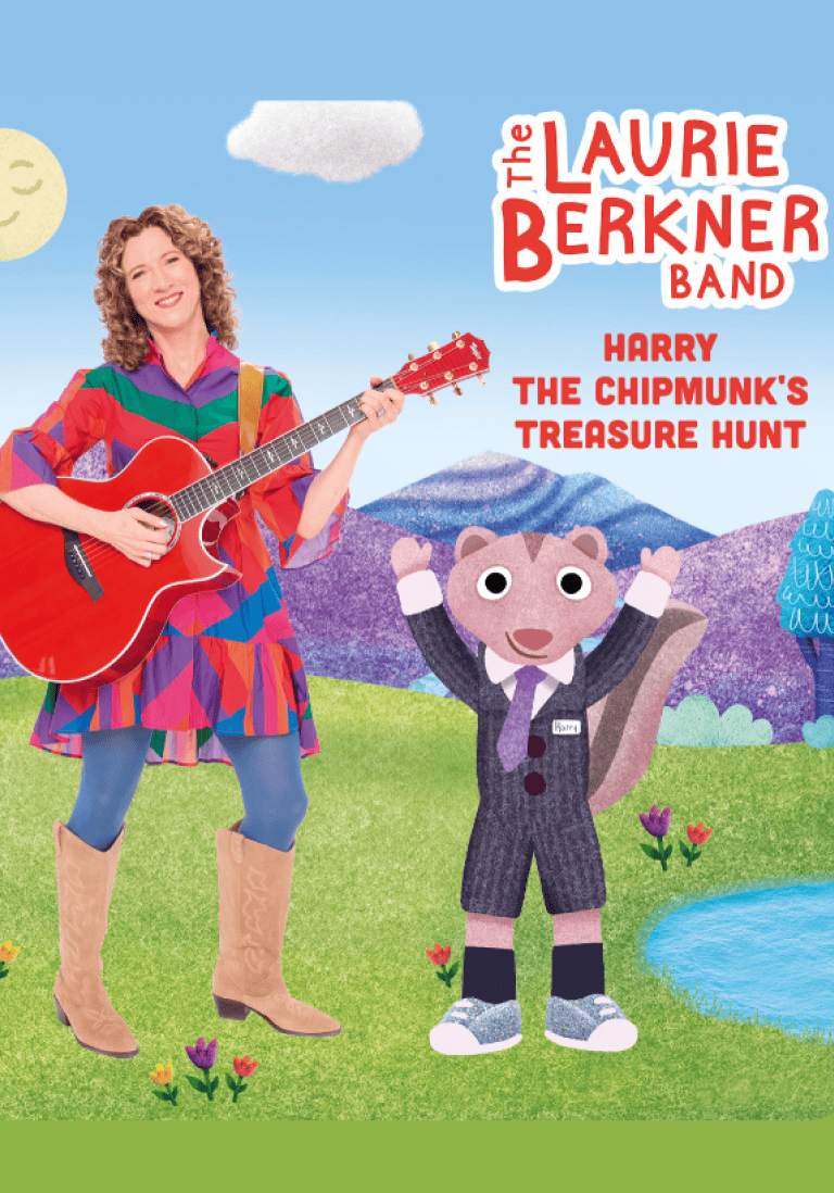 The Laurie Berkner Band Harry the Chipmunk's Treasure Hunt Tonie Audio Character