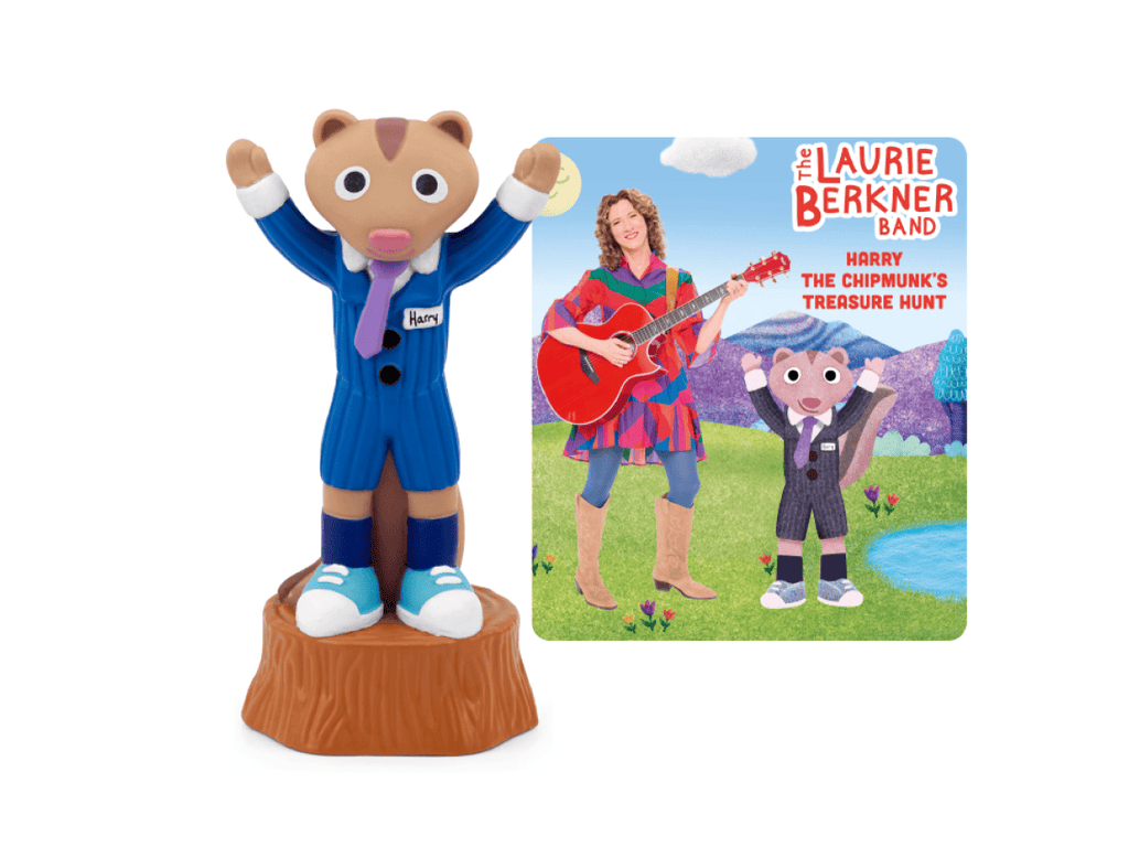 The Laurie Berkner Band Harry the Chipmunk's Treasure Hunt Tonie Audio Character