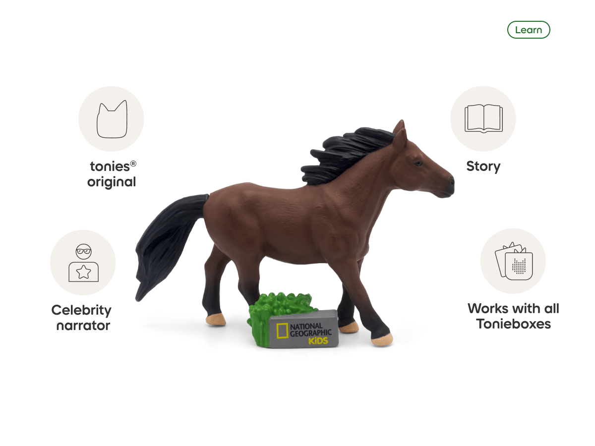 National Geographic Kids Horse Tonie Audio Character