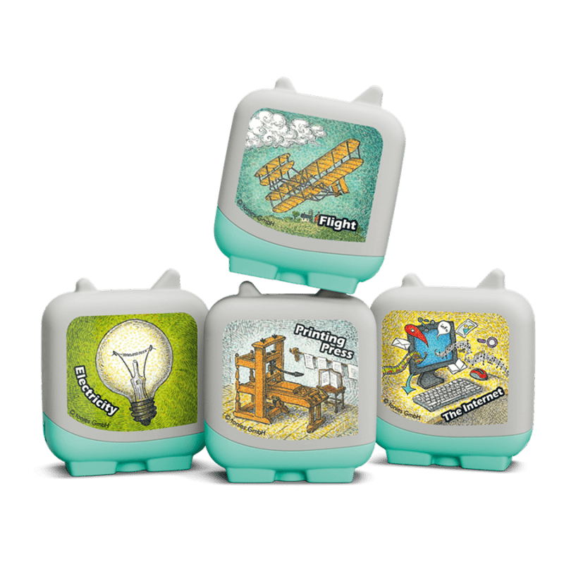 Inventions and Innovation Pocket Tonies 4 Pack Audio Character
