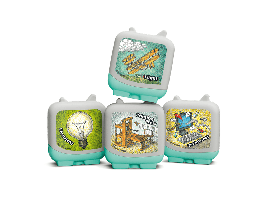 Inventions and Innovation Pocket Tonies 4 Pack Audio Character