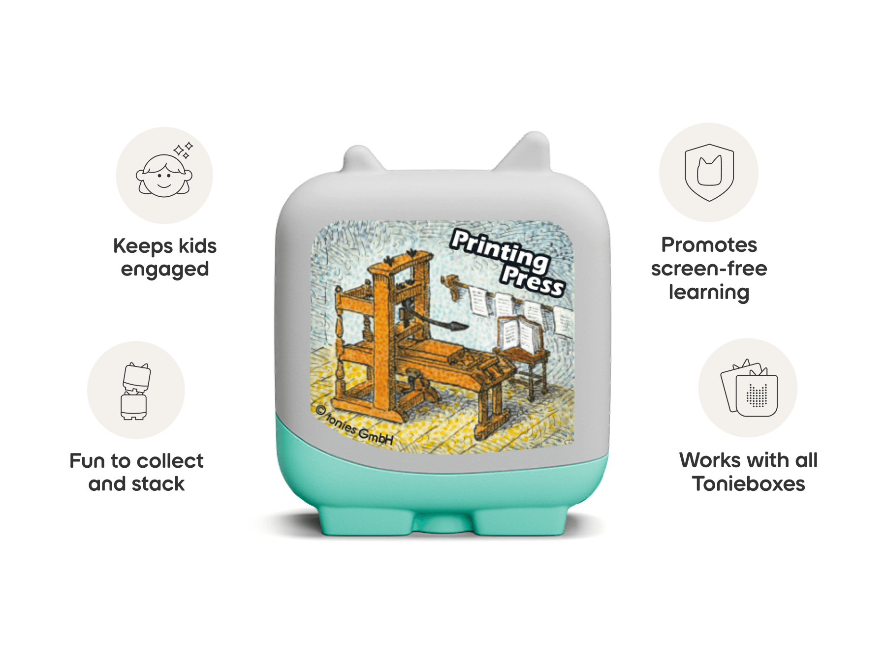 Inventions and Innovation Pocket Tonies 4 Pack Audio Character