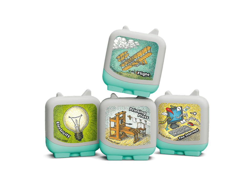 Inventions and Innovation Pocket Tonies 4 Pack Audio Character