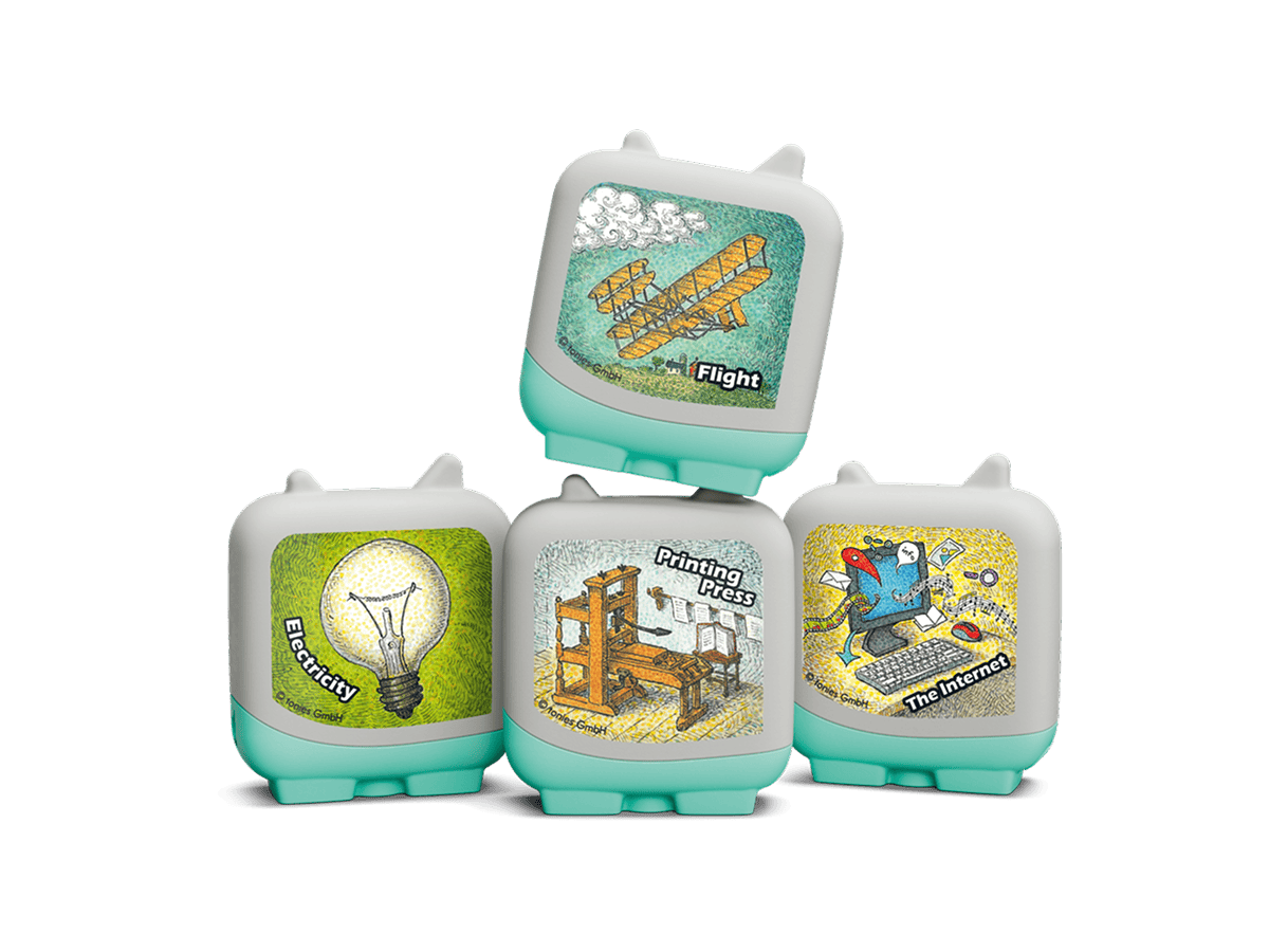 Inventions and Innovation Pocket Tonies 4 Pack Audio Character