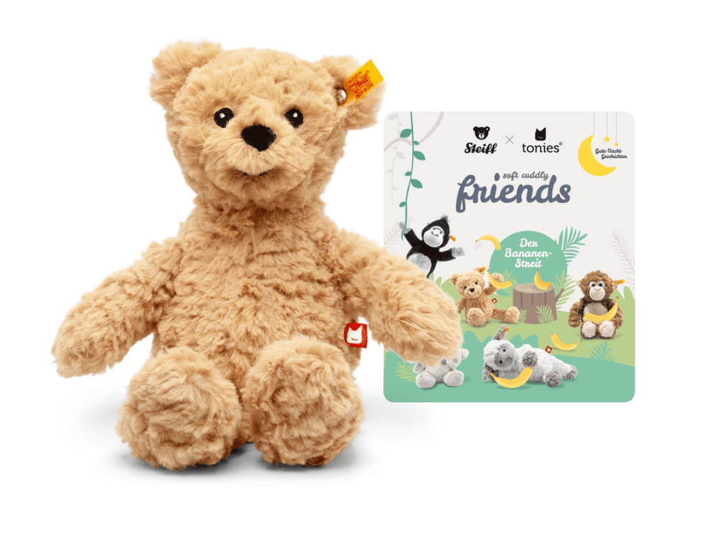 tonies x Steiff Jimmy Bear Plush Tonie Audio Character Soft Toy