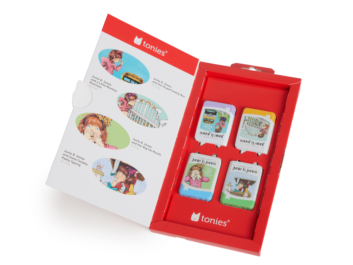 Junie B Jones Book Tonies 4 Pack Audio Character