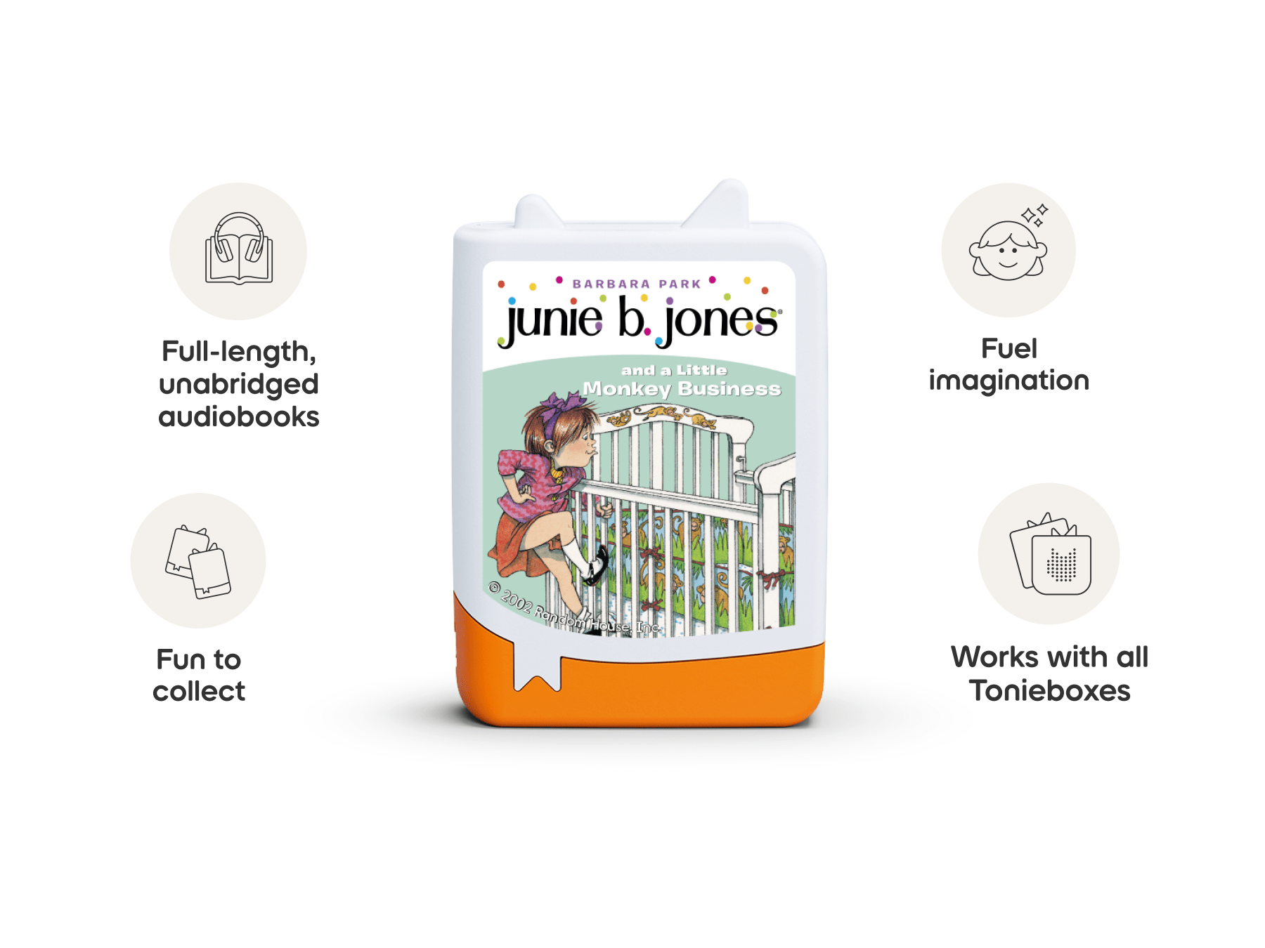 Junie B Jones Book Tonies 4 Pack Audio Character