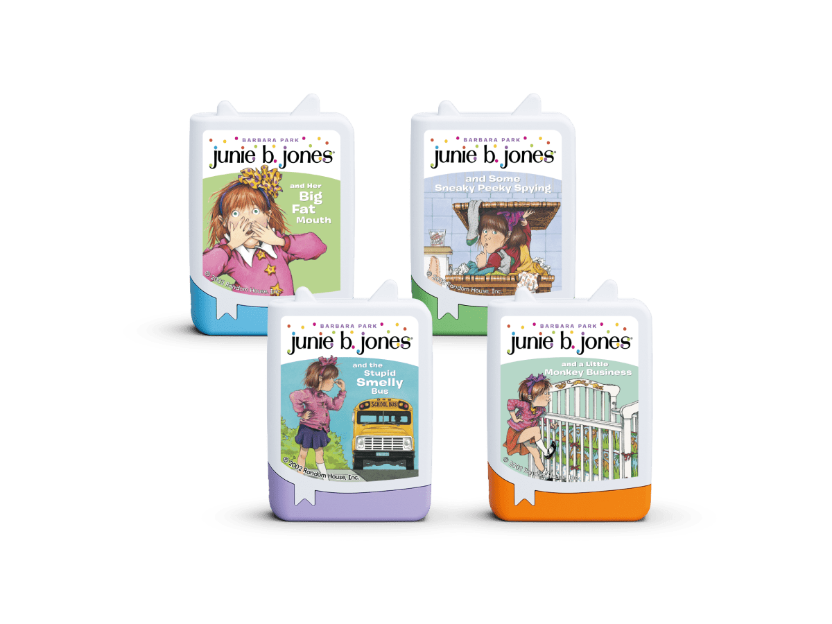 Junie B Jones Book Tonies 4 Pack Audio Character
