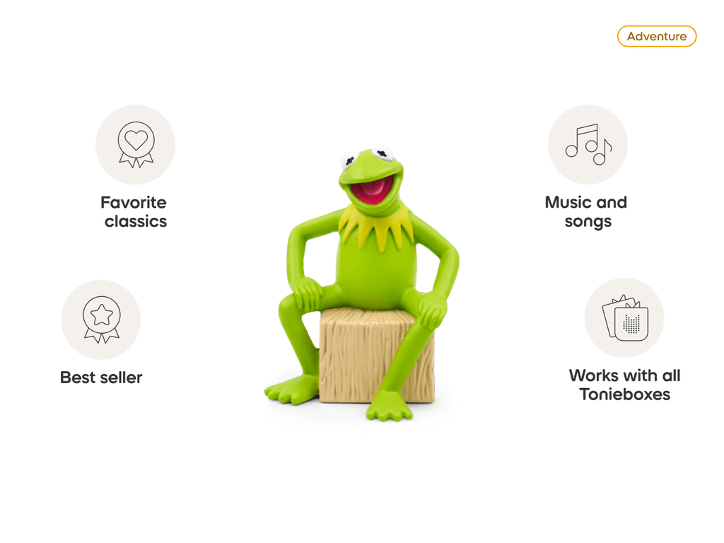 Disney the Muppets Kermit the Frog Tonie Audio Character