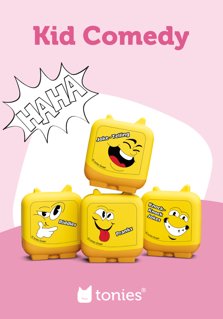 Kid Comedy Pocket Tonies 4 Pack Audio Character