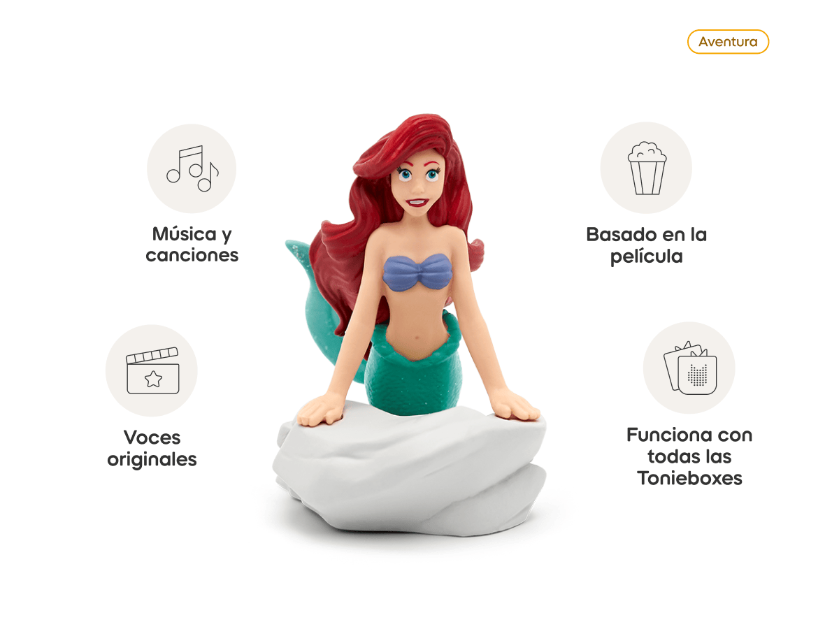 Disney La Sirenita Tonie en Español Audio Character