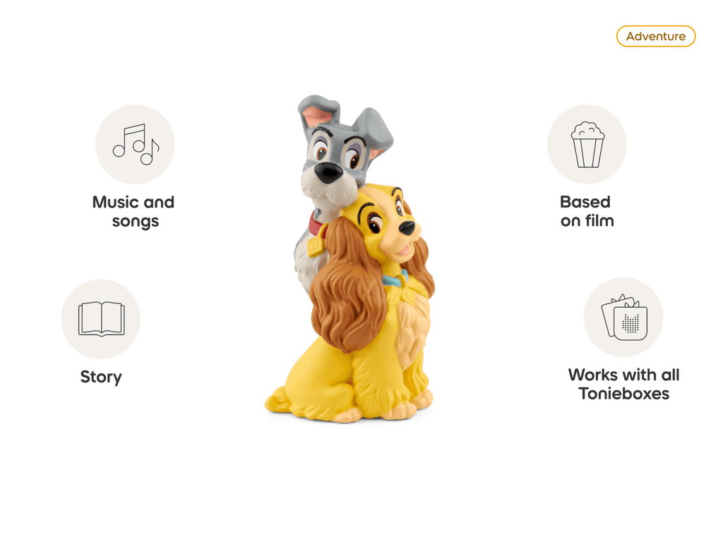 Disney Lady and the Tramp Tonie Audio Character