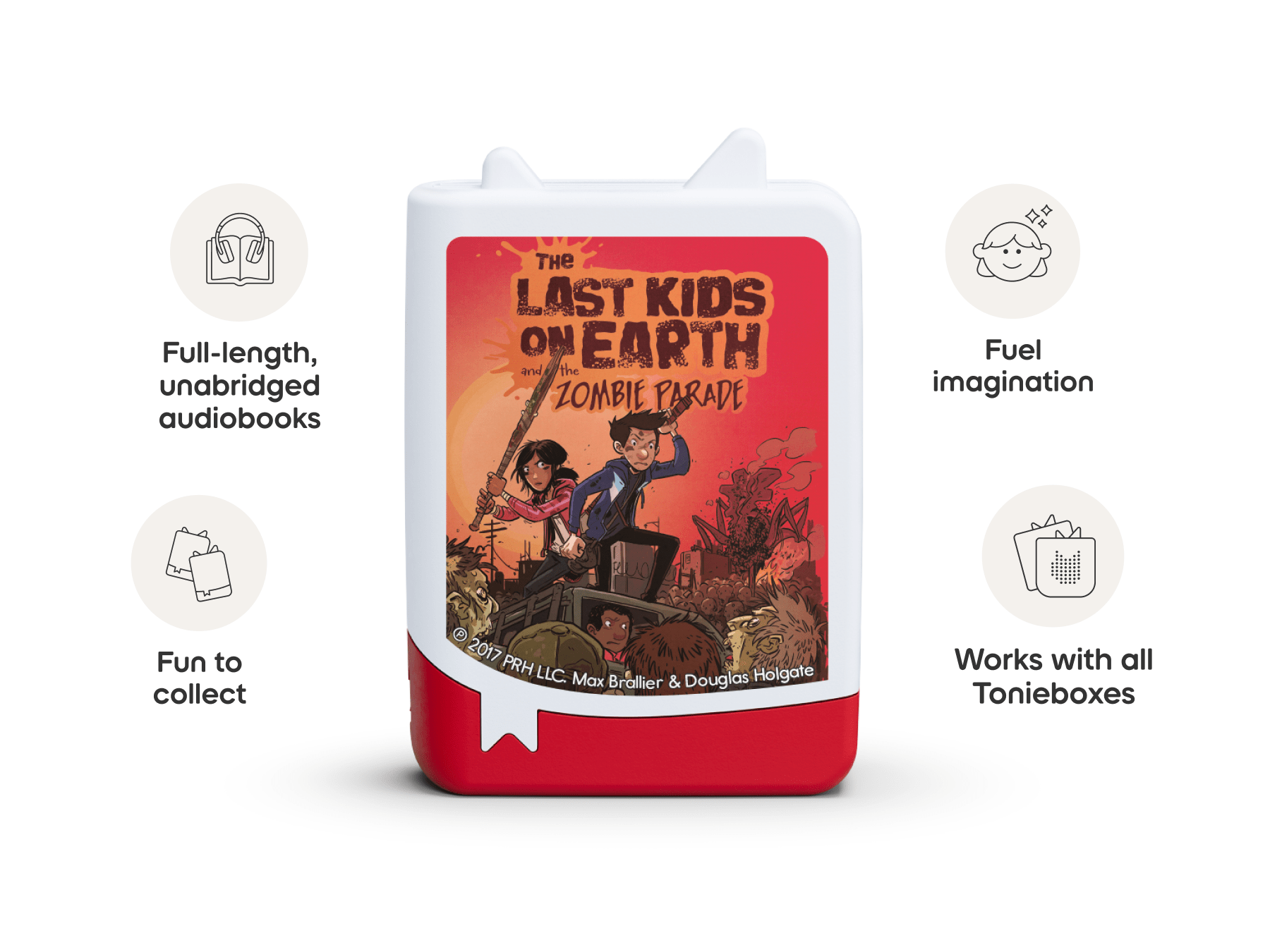 Last Kids on Earth Book Tonies 4 Pack Audio Character