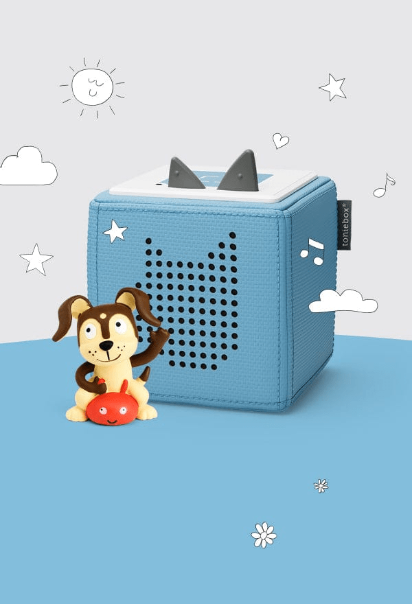 Playtime Puppy Toniebox 1 Starter Set Light Blue Audio Player Collection