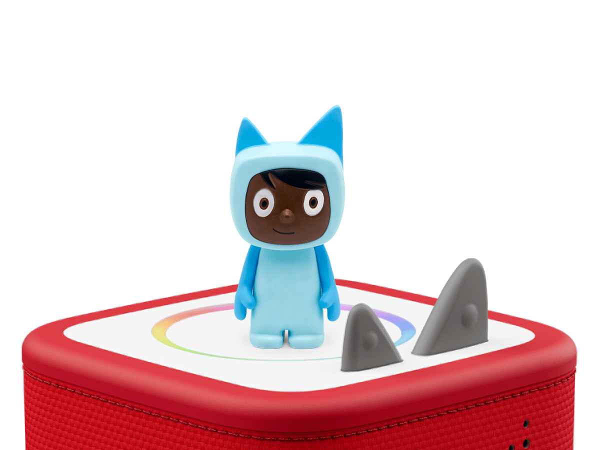 Light Blue with Dark Hue Creative Tonie Audio Character Recordable
