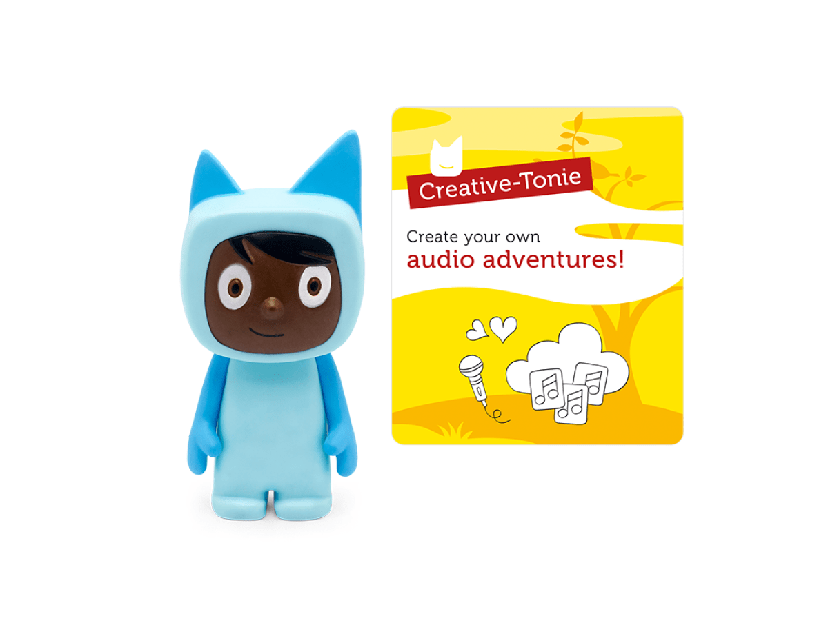 Light Blue with Dark Hue Creative Tonie Audio Character Recordable