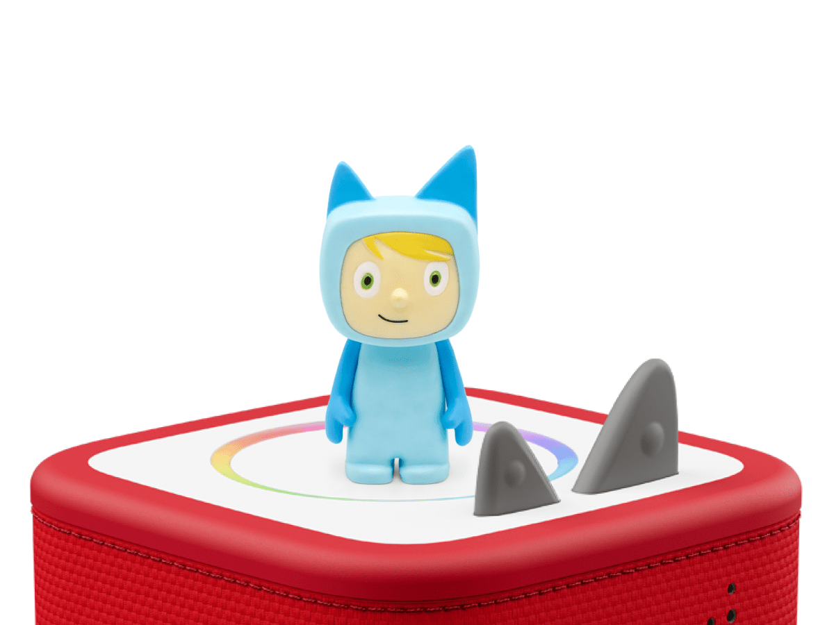Light Blue with Light Hue Creative Tonie Audio Character Recordable