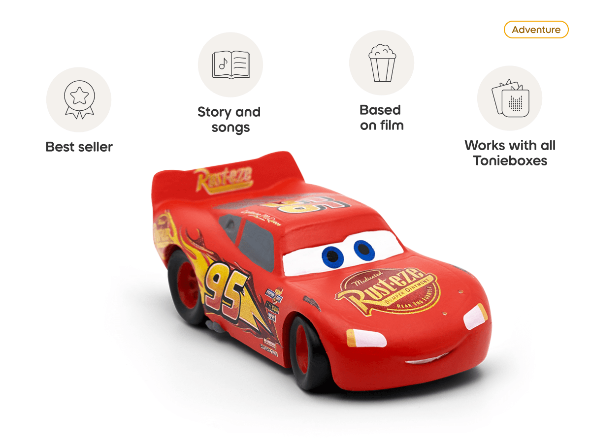 Disney and Pixar Cars Lightning McQueen Tonie Audio Character