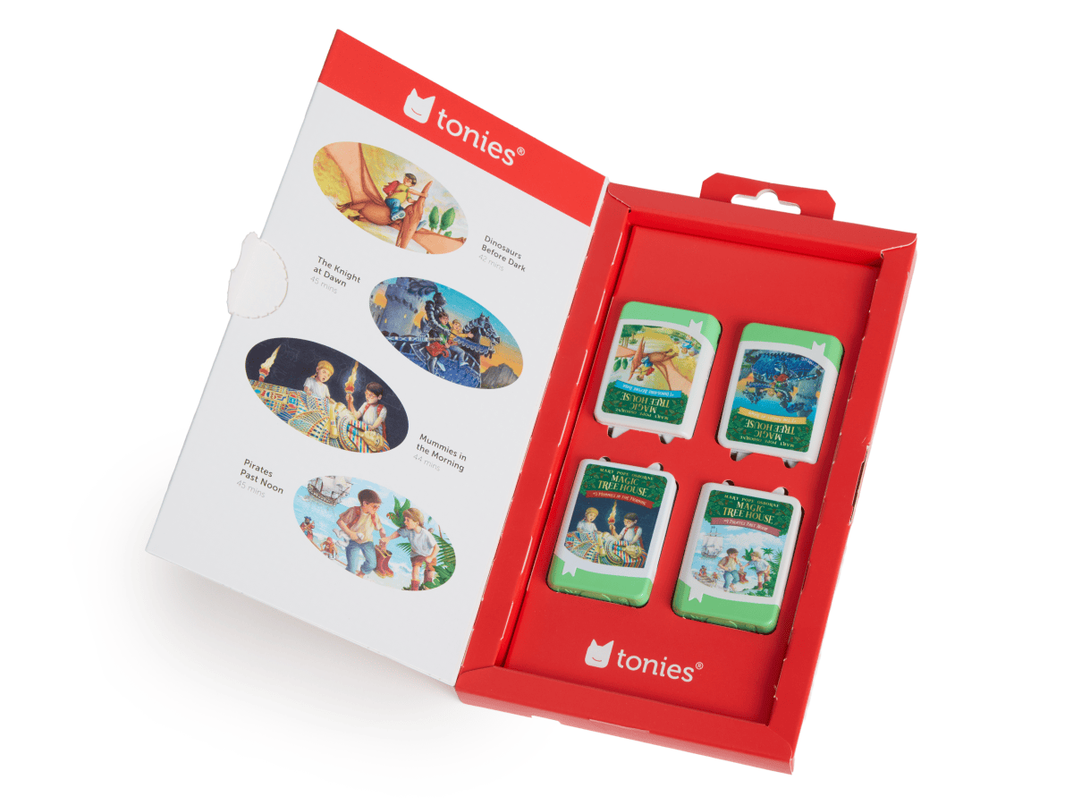 Magic Tree House Book Tonies 4 Pack Audio Character