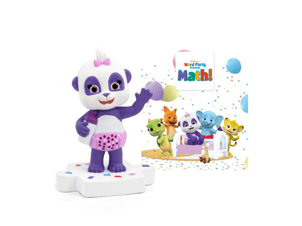 Word Party Presents Math Tonie Audio Character