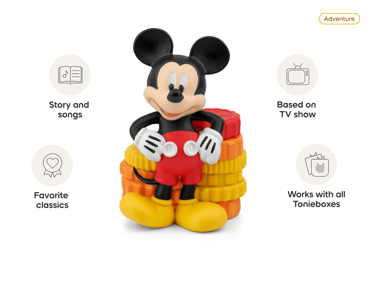 Mickey and Minnie Mouse Clubhouse 2 Tonies Set Audio Character Collection