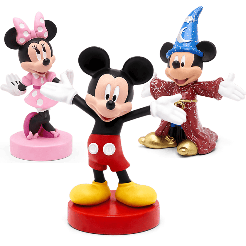 Disney Mickey and Minnie Mouse 3 Tonies Set Audio Character Collection