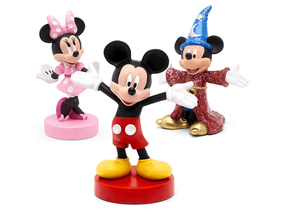 Disney Mickey and Minnie Mouse 3 Tonies Set Audio Character Collection