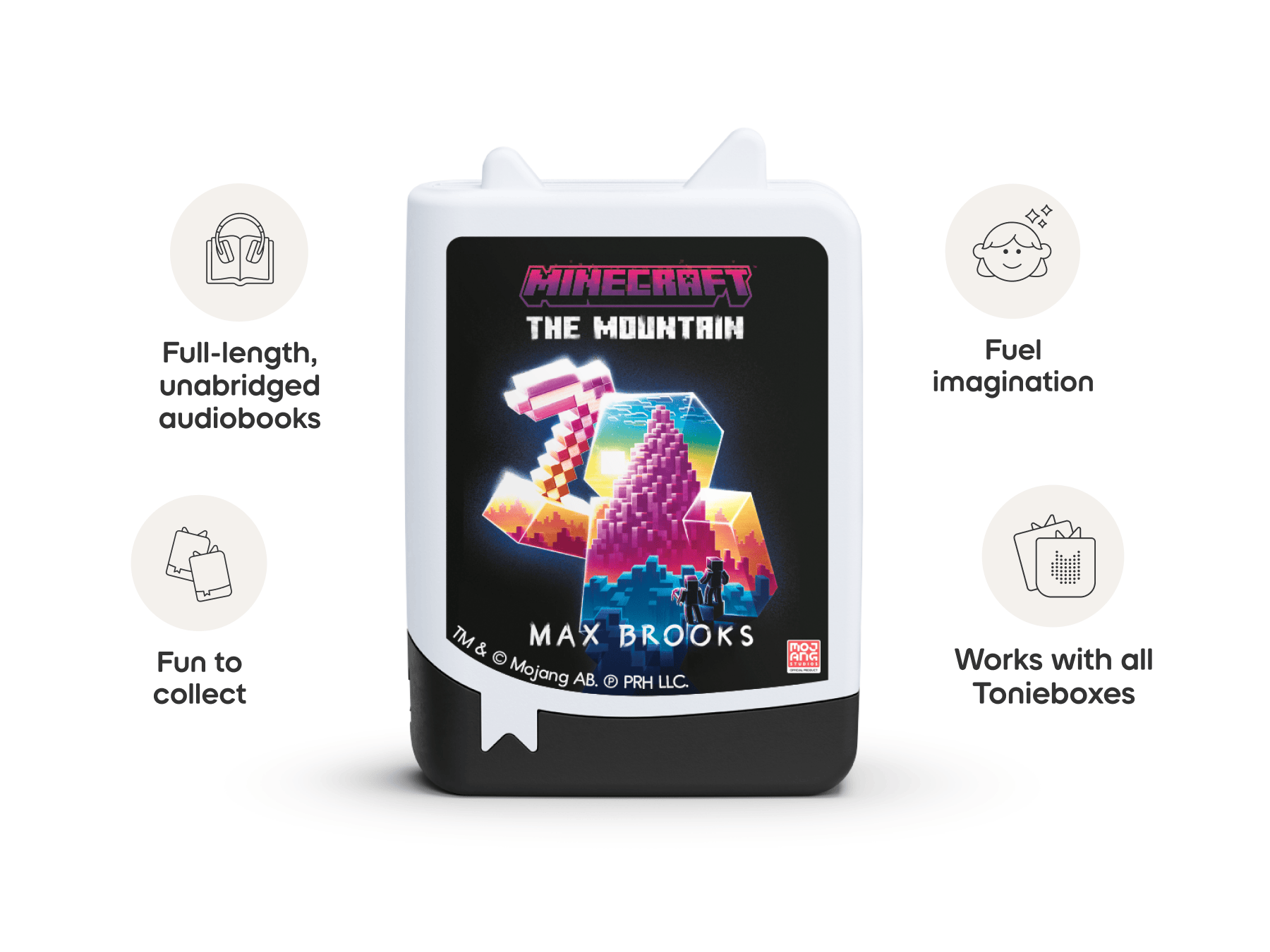 Minecraft Book Tonies 3 Pack Audio Character