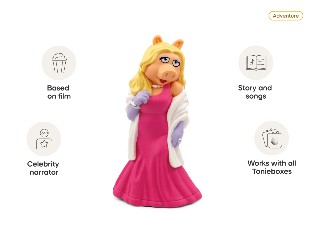 Disney The Muppets Miss Piggy Tonie Audio Character