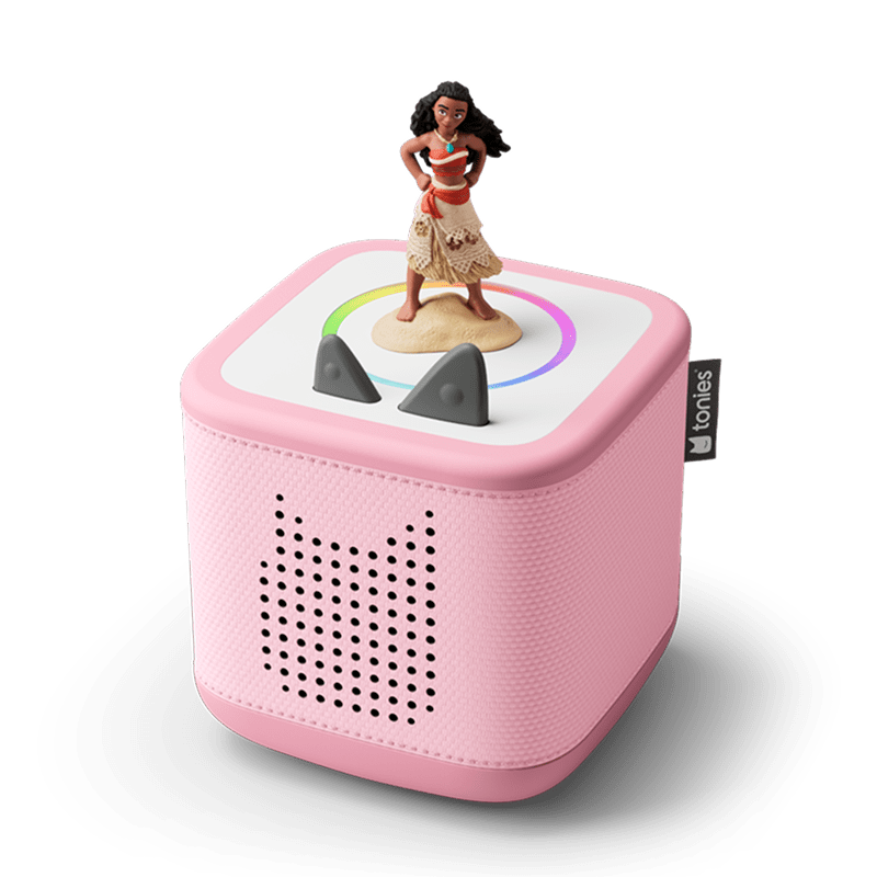 Disney Moana Toniebox 2 Starter Set Cloud Pink Audio Player Collection