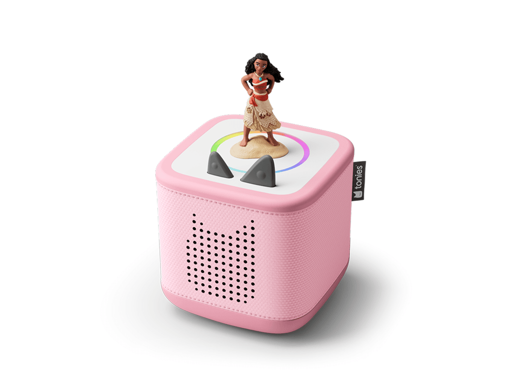 Disney Moana Toniebox 2 Starter Set Cloud Pink Audio Player Collection