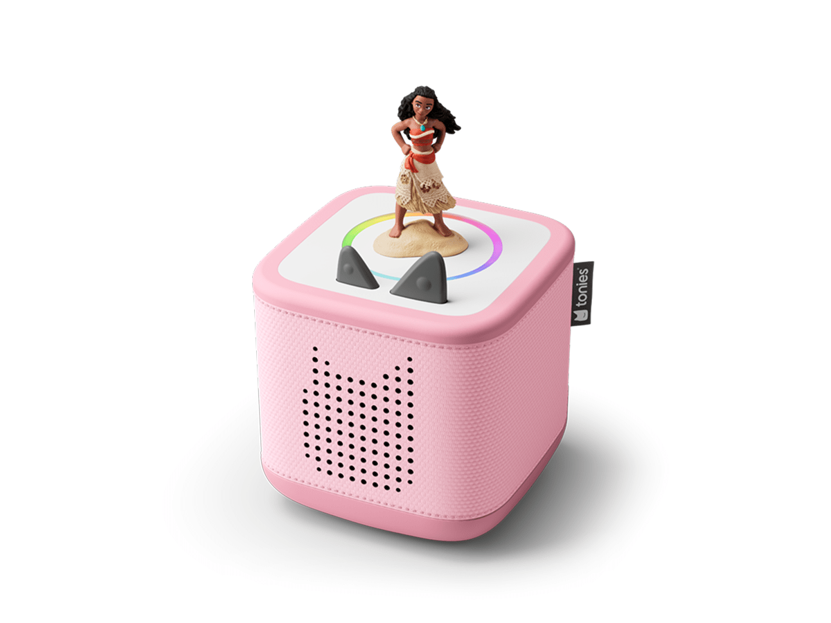 Disney Moana Toniebox 2 Starter Set Cloud Pink Audio Player Collection