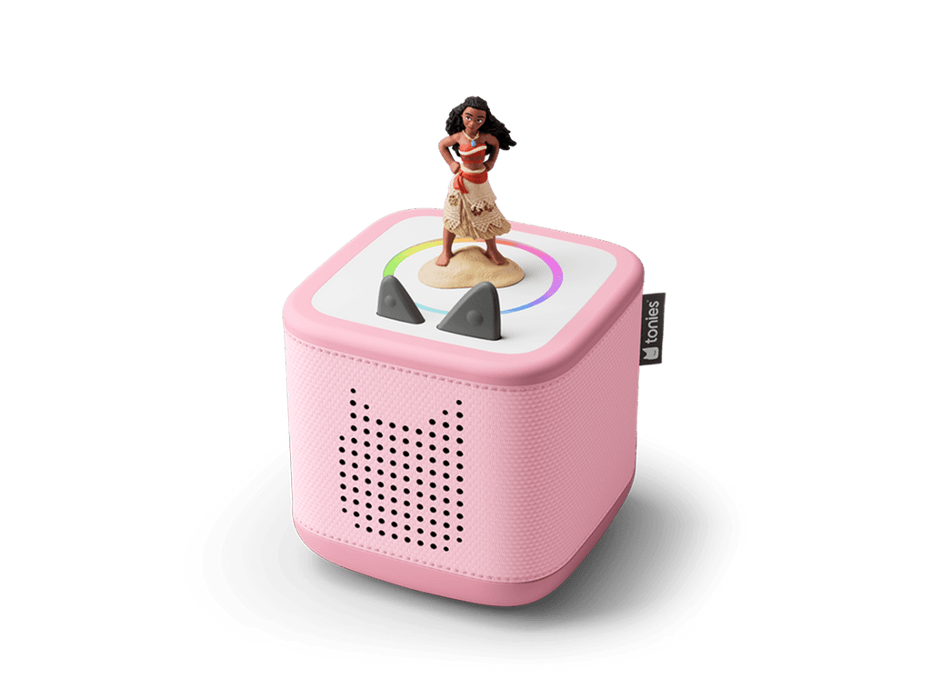 Disney Moana Toniebox 2 Starter Set Cloud Pink Audio Player Collection
