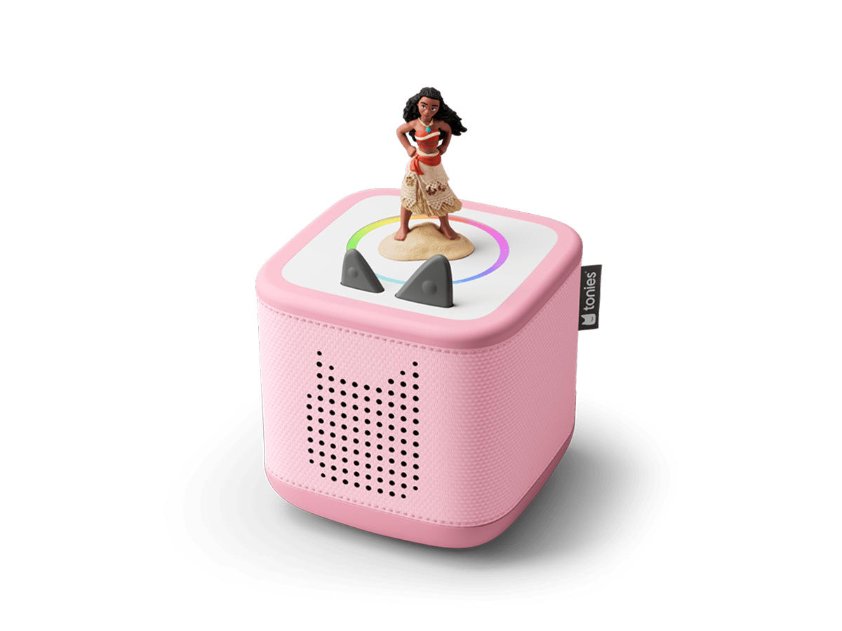 Disney Moana Toniebox 2 Starter Set Cloud Pink Audio Player Collection
