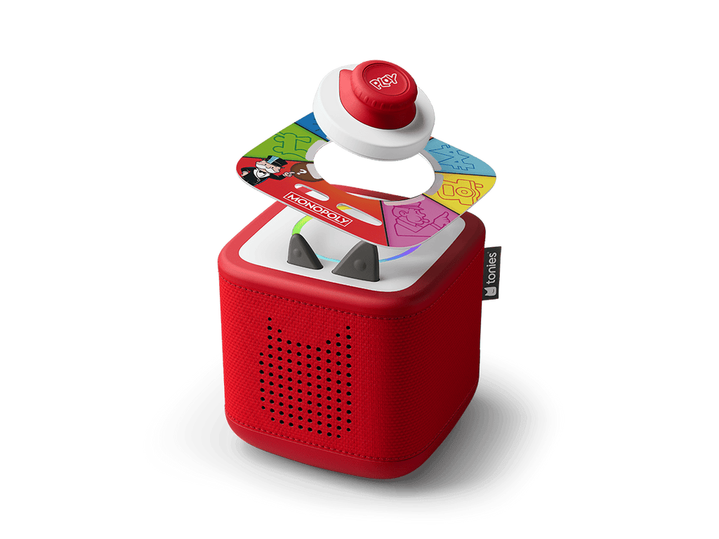 Tonieplay Monopoly Real Estate Rush Game and Controller Audio Character Remote Activity