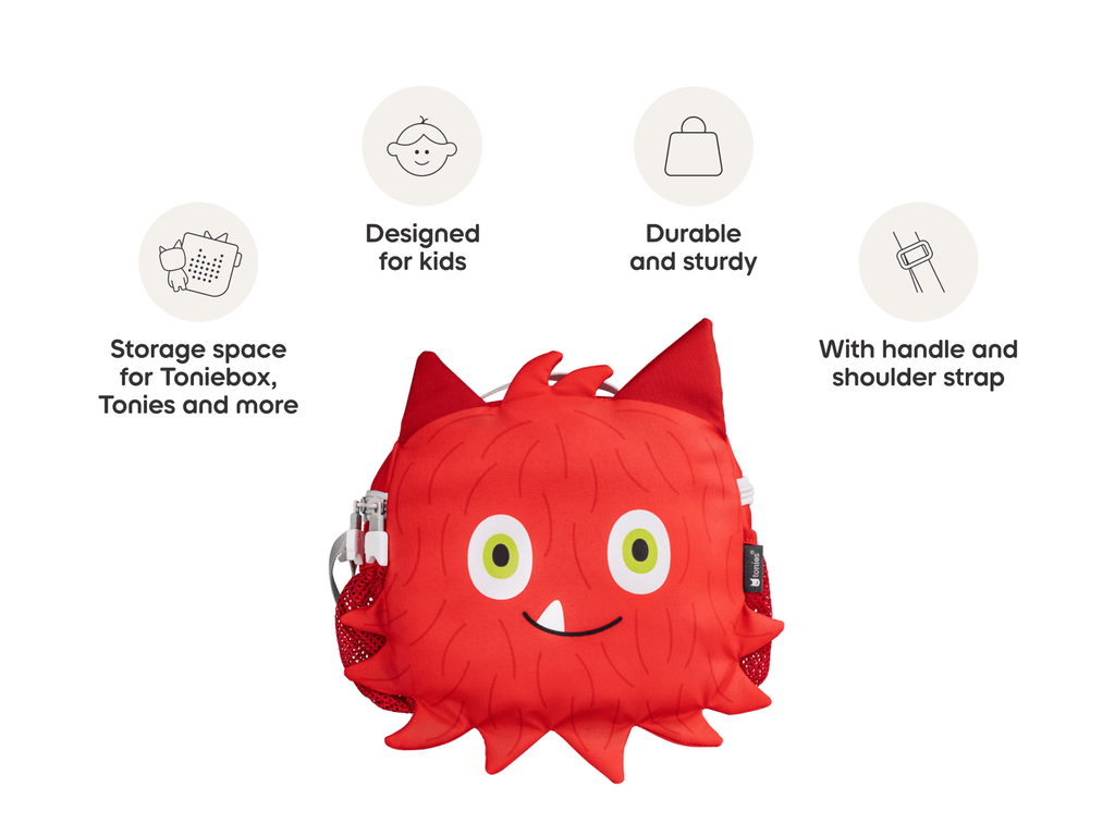Character Bag for Toniebox Monster Audio Player