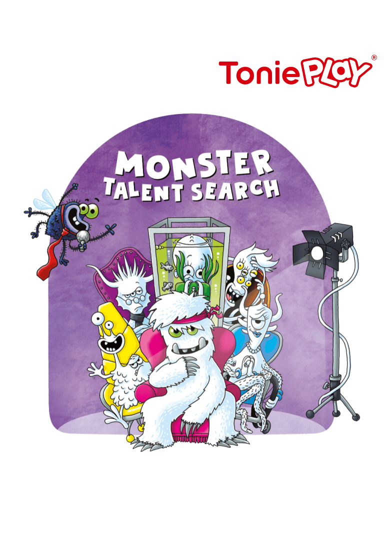 Tonieplay Monster Talent Search Game and Controller Audio Character Remote Activity