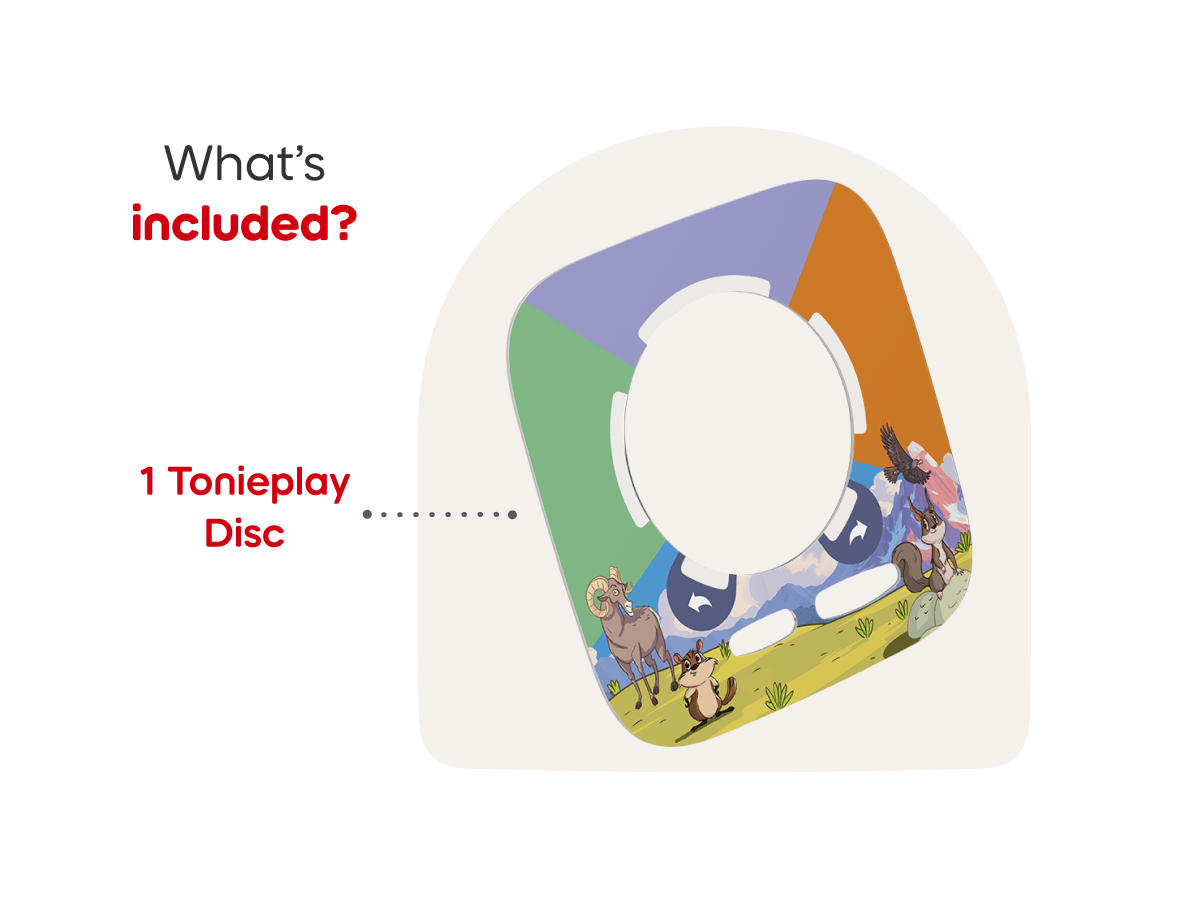 Tonieplay The Legend of Mount Majestic A Musical Family Quest Game and Controller Audio Character Remote Activity