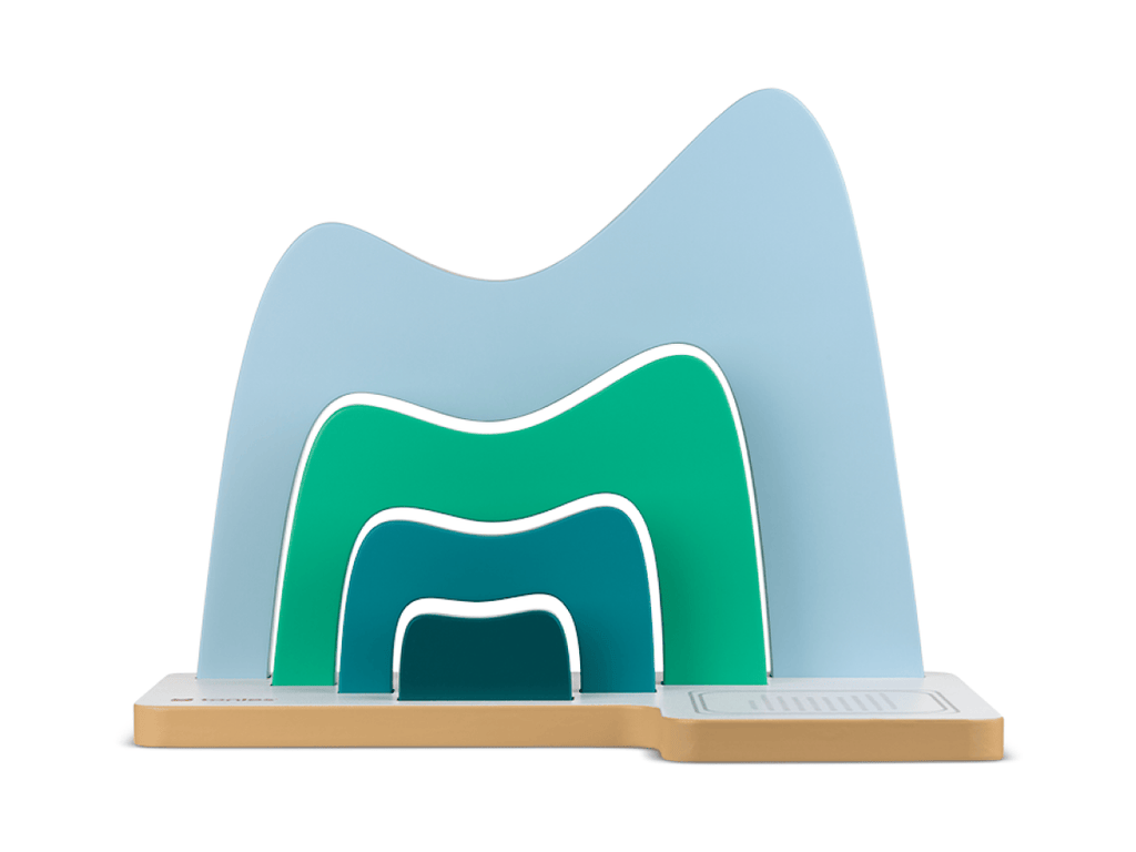 Large Tabletop Shelf Mountain Premium