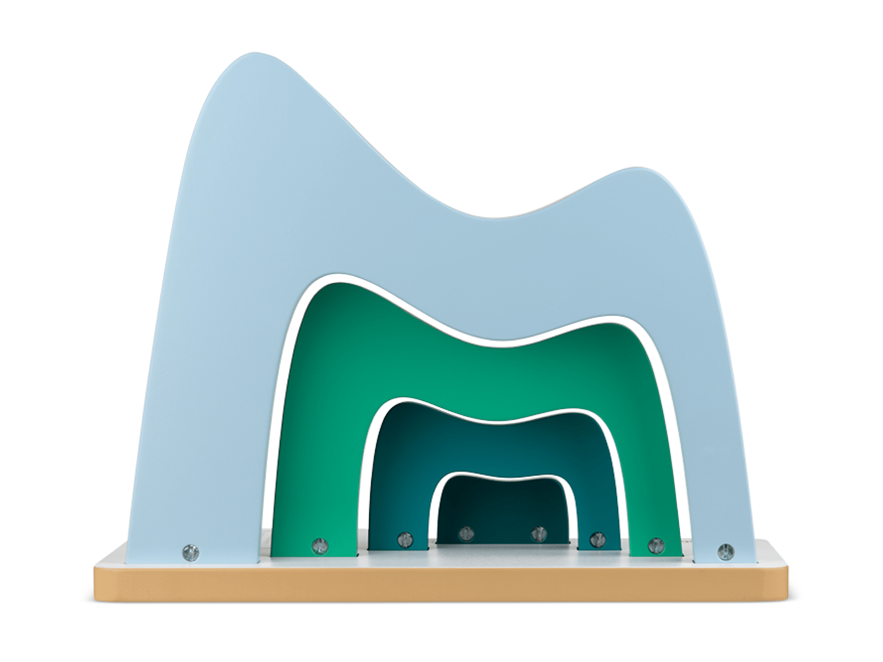 Large Tabletop Shelf Mountain Premium