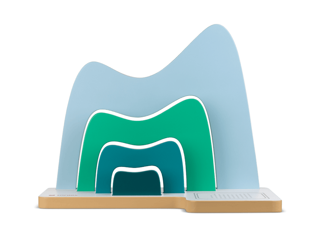 Large Tabletop Shelf Mountain Premium